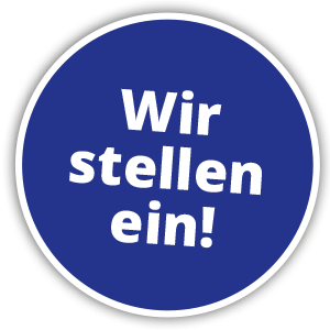 Button: Wir stellen ein!
